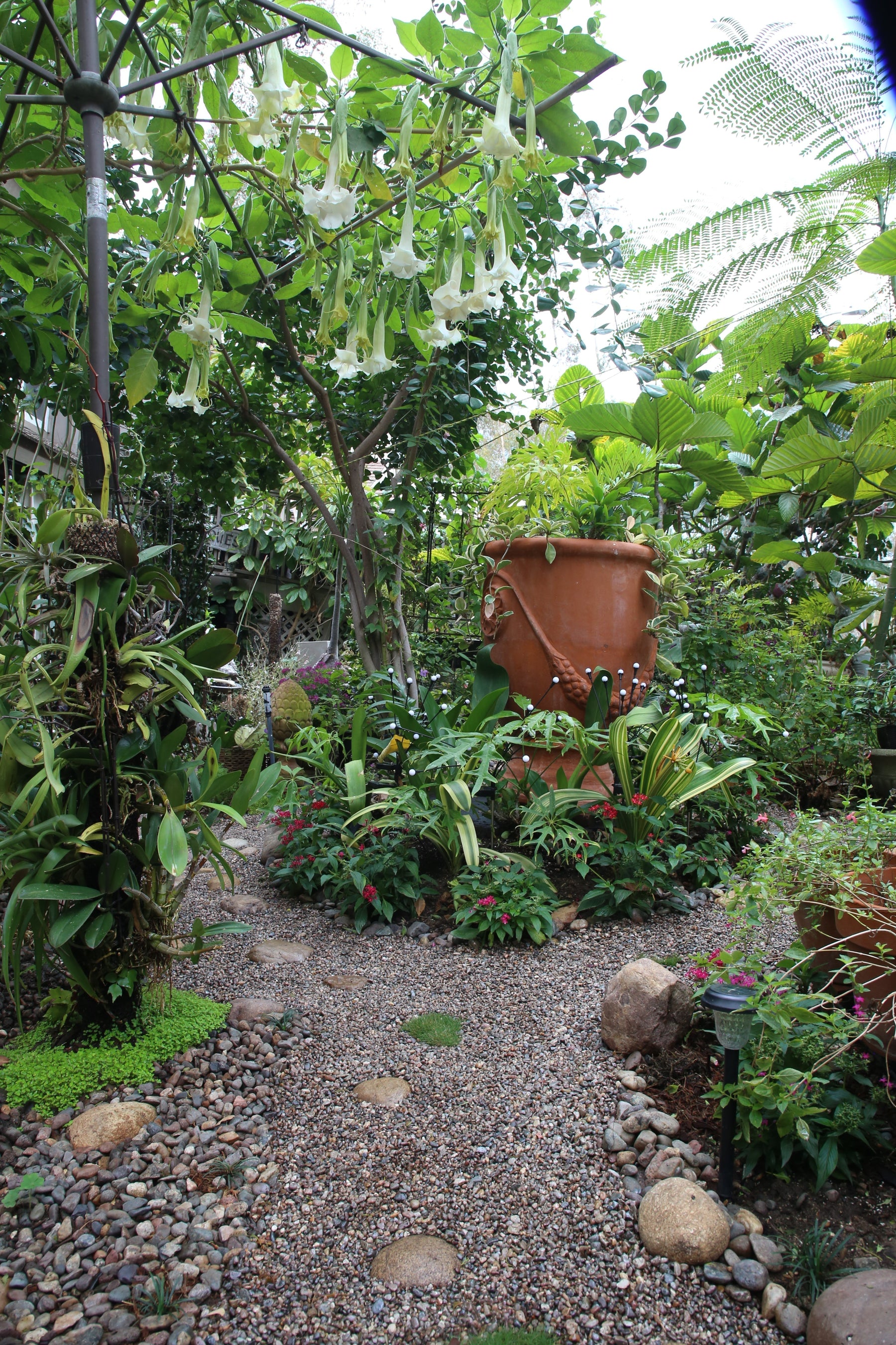 Garden Path Design Ideas with Stone Pavers